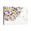 Quadro Stampa su Tela Lussuoso Colorato - CupidoDesign