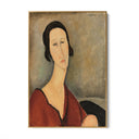 Quadro Stampa su Tela Madame Hanka Zborowska, Amedeo Modigliani - CupidoDesign