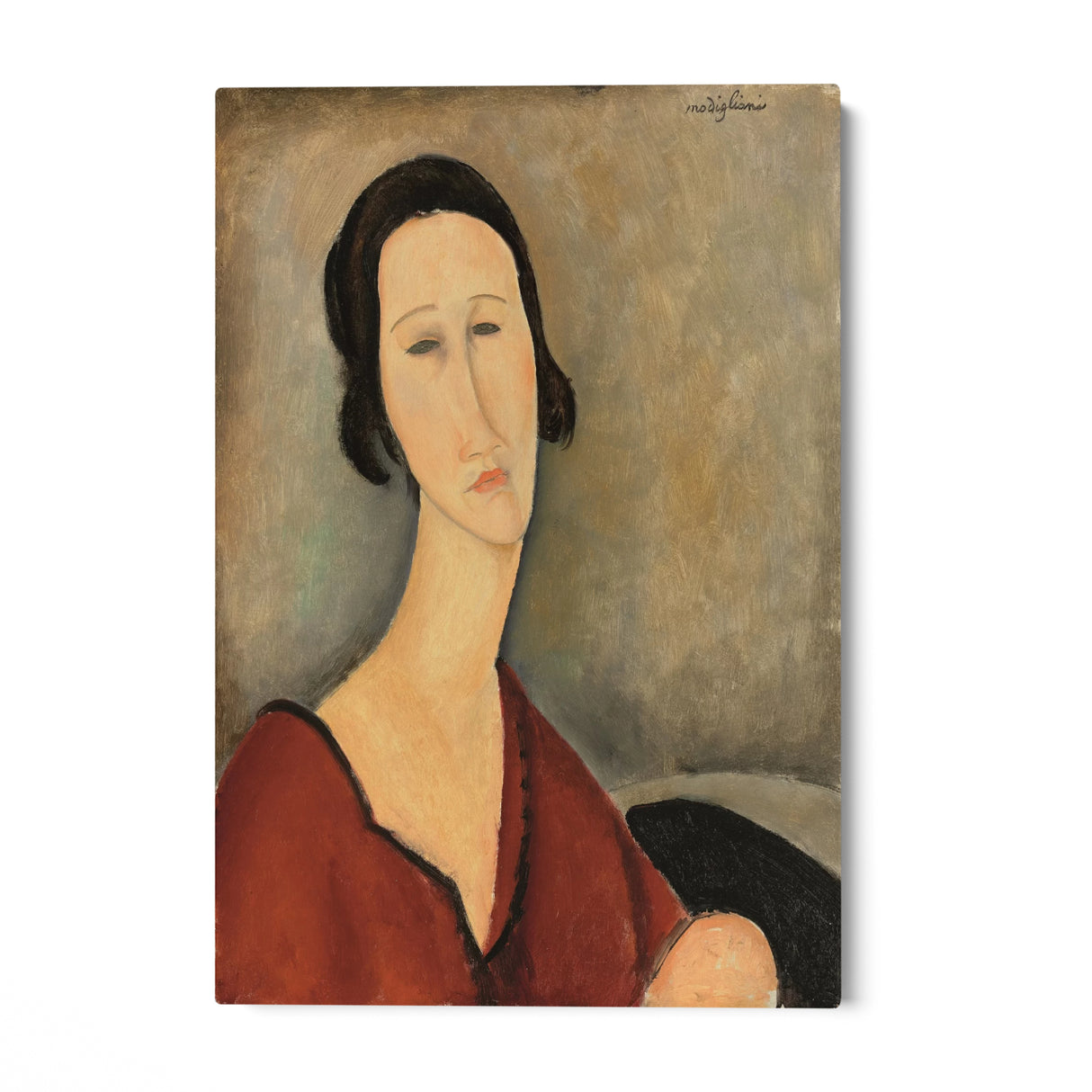 Quadro Stampa su Tela Madame Hanka Zborowska, Amedeo Modigliani - CupidoDesign