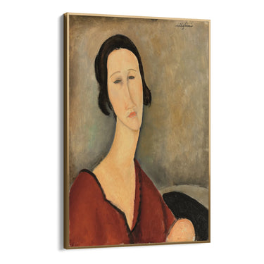 Quadro Stampa su Tela Madame Hanka Zborowska, Amedeo Modigliani - CupidoDesign