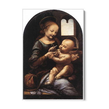 Quadro Stampa su Tela Madonna Benois, Leonardo da Vinci - CupidoDesign