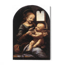 Quadro Stampa su Tela Madonna Benois, Leonardo da Vinci - CupidoDesign