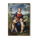 Quadro Stampa su Tela Madonna del Cardellino, Raffaello Sanzio - CupidoDesign