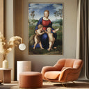 Quadro Stampa su Tela Madonna del Cardellino, Raffaello Sanzio - CupidoDesign
