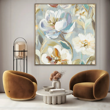 Quadro Stampa su Tela Magnolia Bianca - CupidoDesign