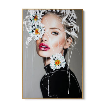 Quadro Stampa su Tela Margherita Espressiva - CupidoDesign