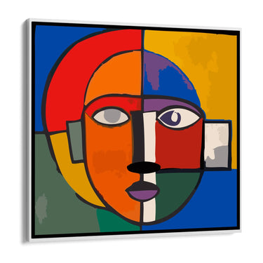 Quadro Stampa su Tela Maschera Cubista - CupidoDesign