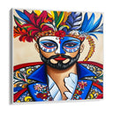 Quadro Stampa su Tela Maschera di Carnevale - CupidoDesign