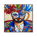 Quadro Stampa su Tela Maschera di Carnevale - CupidoDesign