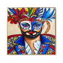 Quadro Stampa su Tela Maschera di Carnevale - CupidoDesign
