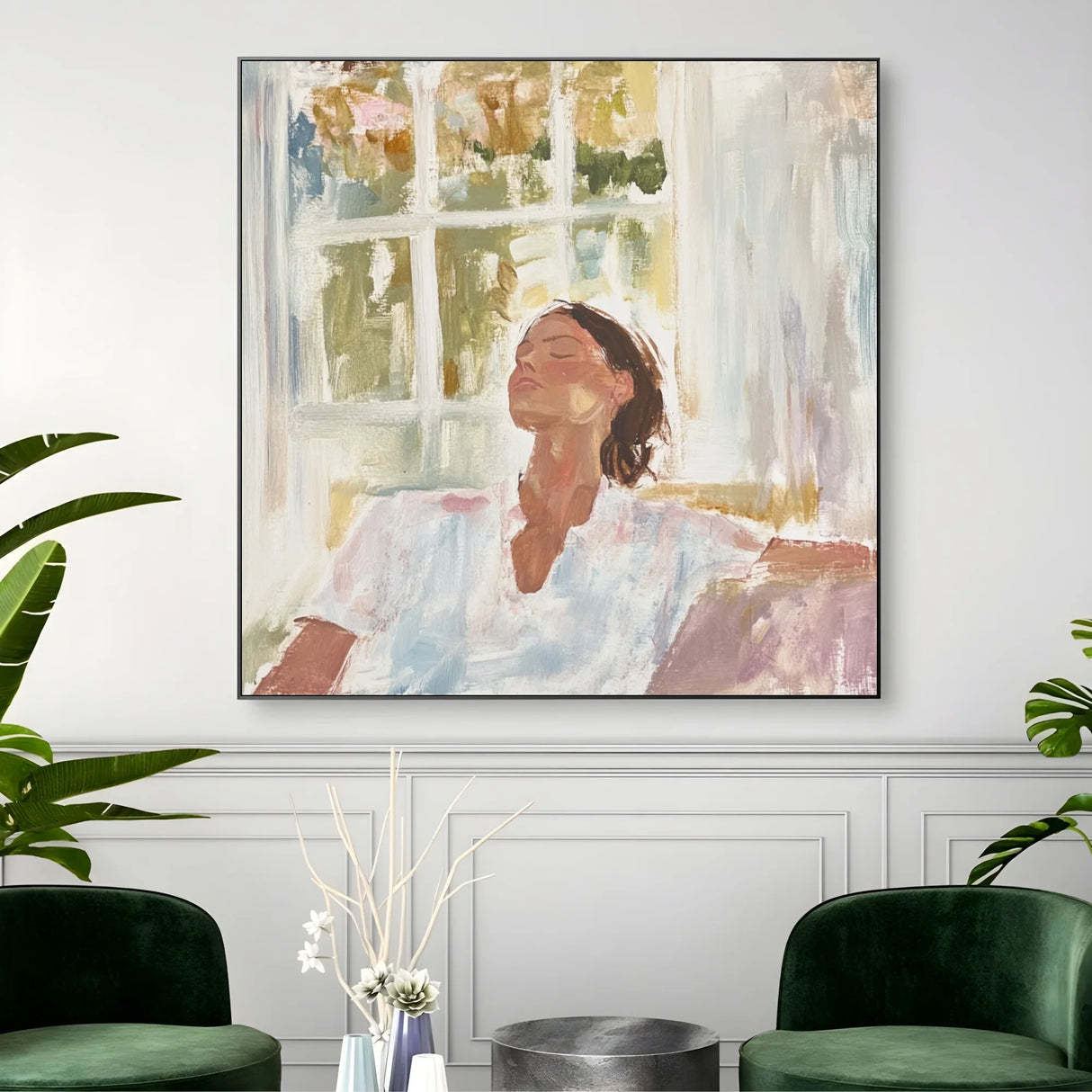 Quadro Stampa su Tela Mattino Radioso - CupidoDesign