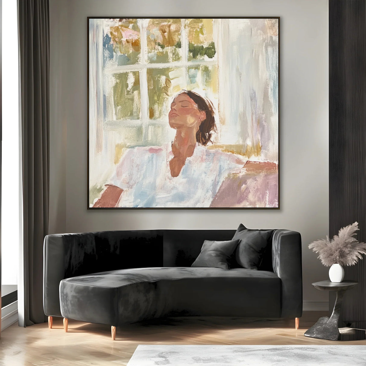 Quadro Stampa su Tela Mattino Radioso - CupidoDesign