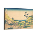 Quadro Stampa su Tela Meguro inferiore, Katsushika Hokusai - CupidoDesign