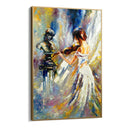 Quadro Stampa su Tela Melodia Silenziosa - CupidoDesign