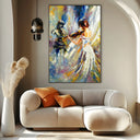 Quadro Stampa su Tela Melodia Silenziosa - CupidoDesign