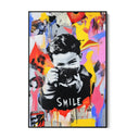 Quadro Stampa su Tela Memoria Pop - Smile - CupidoDesign