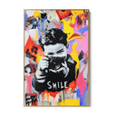 Quadro Stampa su Tela Memoria Pop - Smile - CupidoDesign