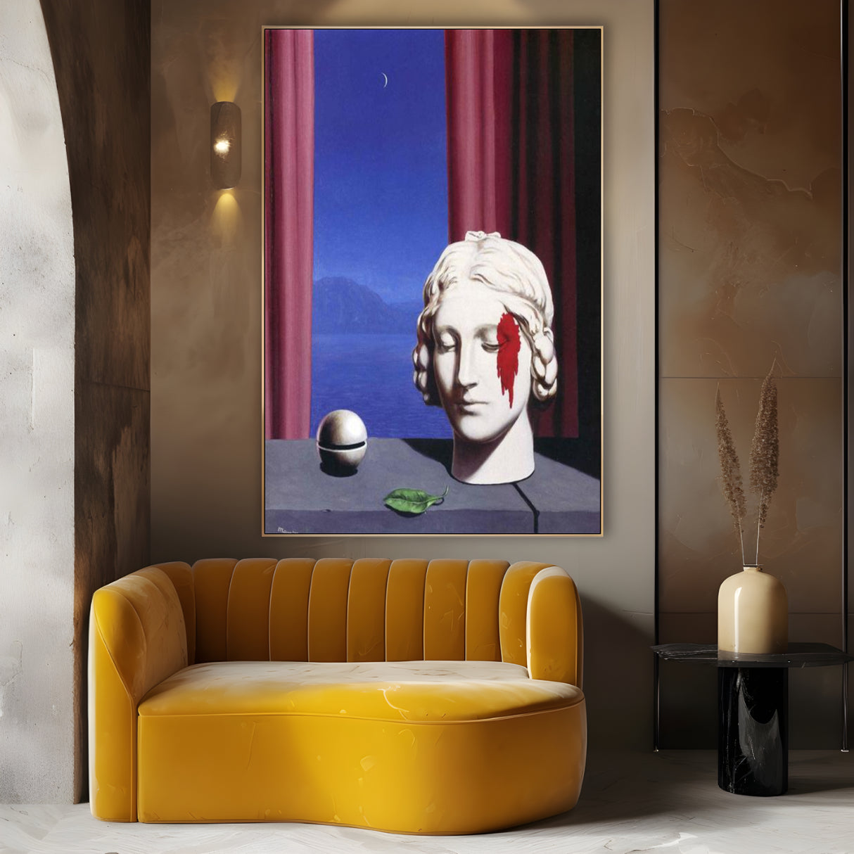 Quadro Stampa su Tela Memoria, René Magritte - CupidoDesign