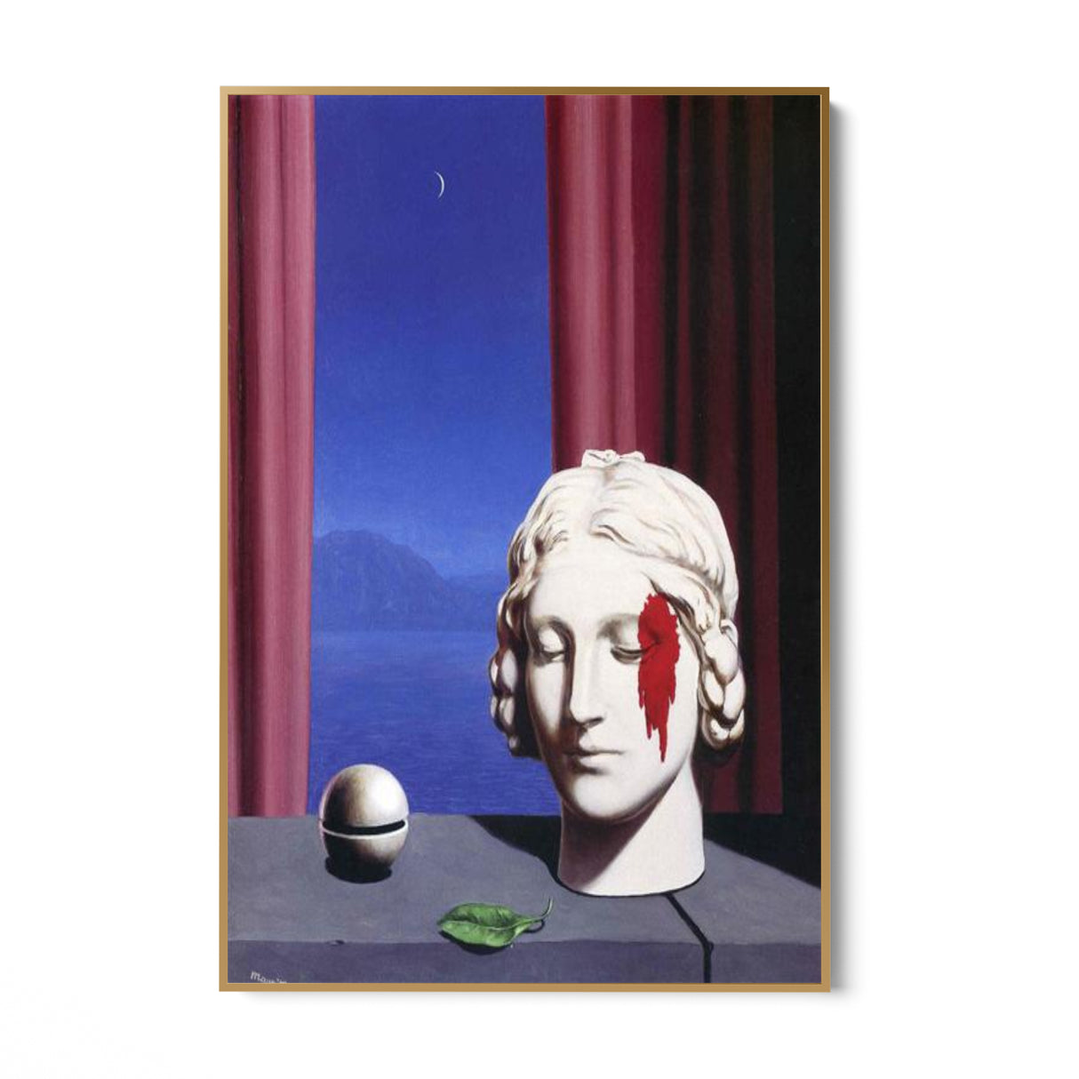Quadro Stampa su Tela Memoria, René Magritte - CupidoDesign