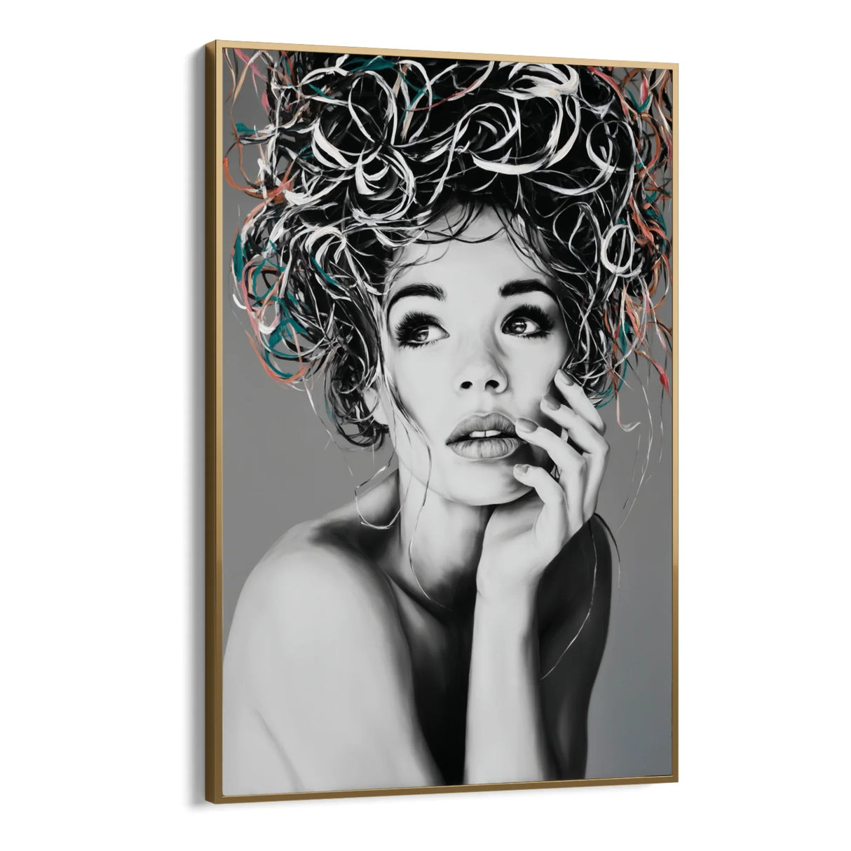 Quadro Stampa su Tela Mille Pensieri - CupidoDesign