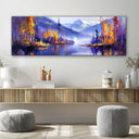 Quadro Stampa su Tela Miraggio Celeste - CupidoDesign