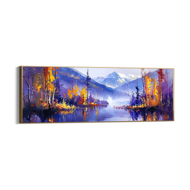 Quadro Stampa su Tela Miraggio Celeste - CupidoDesign