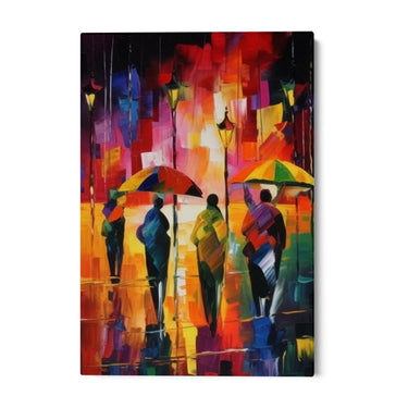 Quadro Stampa su Tela Momenti di pioggia - CupidoDesign