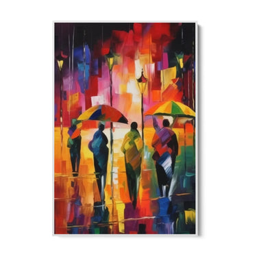 Quadro Stampa su Tela Momenti di pioggia - CupidoDesign