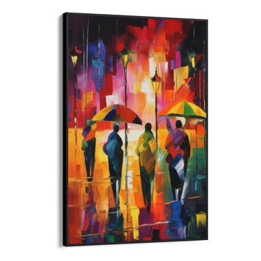 Quadro Stampa su Tela Momenti di pioggia - CupidoDesign