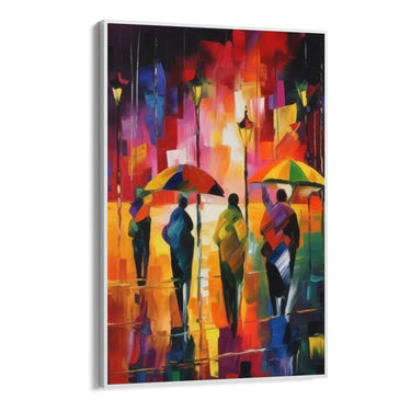 Quadro Stampa su Tela Momenti di pioggia - CupidoDesign