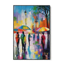 Quadro Stampa su Tela Momenti di pioggia - CupidoDesign