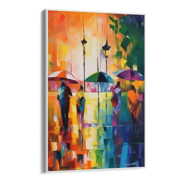 Quadro Stampa su Tela Momenti di pioggia - CupidoDesign