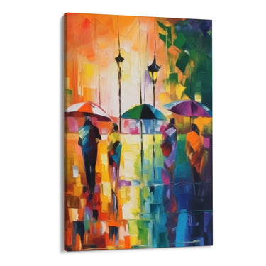 Quadro Stampa su Tela Momenti di pioggia - CupidoDesign