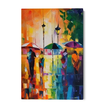 Quadro Stampa su Tela Momenti di pioggia - CupidoDesign