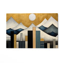 Quadro Stampa su Tela Montagna Scandinava - CupidoDesign