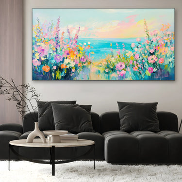 Quadro Stampa su Tela Morning Sunshine - CupidoDesign