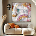 Quadro Stampa su Tela Mosaico di Onde - CupidoDesign