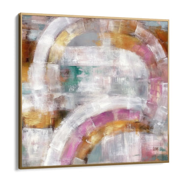 Quadro Stampa su Tela Mosaico di Onde - CupidoDesign