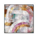Quadro Stampa su Tela Mosaico di Onde - CupidoDesign