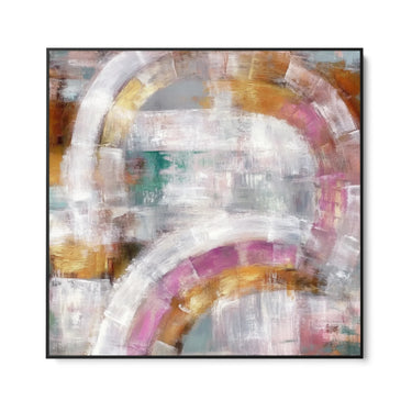 Quadro Stampa su Tela Mosaico di Onde - CupidoDesign