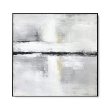Quadro Stampa su Tela Movimento Grigio - CupidoDesign