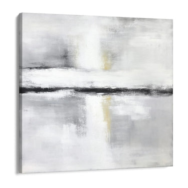 Quadro Stampa su Tela Movimento Grigio - CupidoDesign