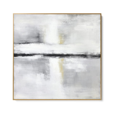 Quadro Stampa su Tela Movimento Grigio - CupidoDesign