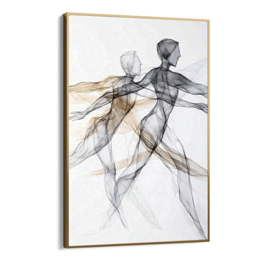 Quadro Stampa su Tela Movimento Interiore - CupidoDesign