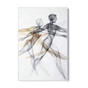 Quadro Stampa su Tela Movimento Interiore - CupidoDesign