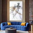 Quadro Stampa su Tela Movimento Interiore - CupidoDesign