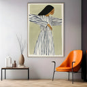 Quadro Stampa su Tela Movimento Leggero - CupidoDesign
