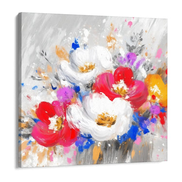 Quadro Stampa su Tela Movimento Viola - CupidoDesign