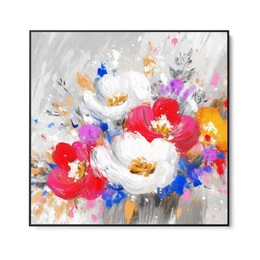 Quadro Stampa su Tela Movimento Viola - CupidoDesign