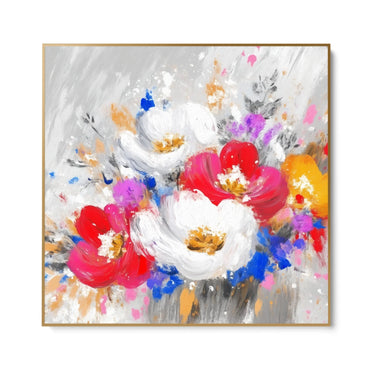 Quadro Stampa su Tela Movimento Viola - CupidoDesign